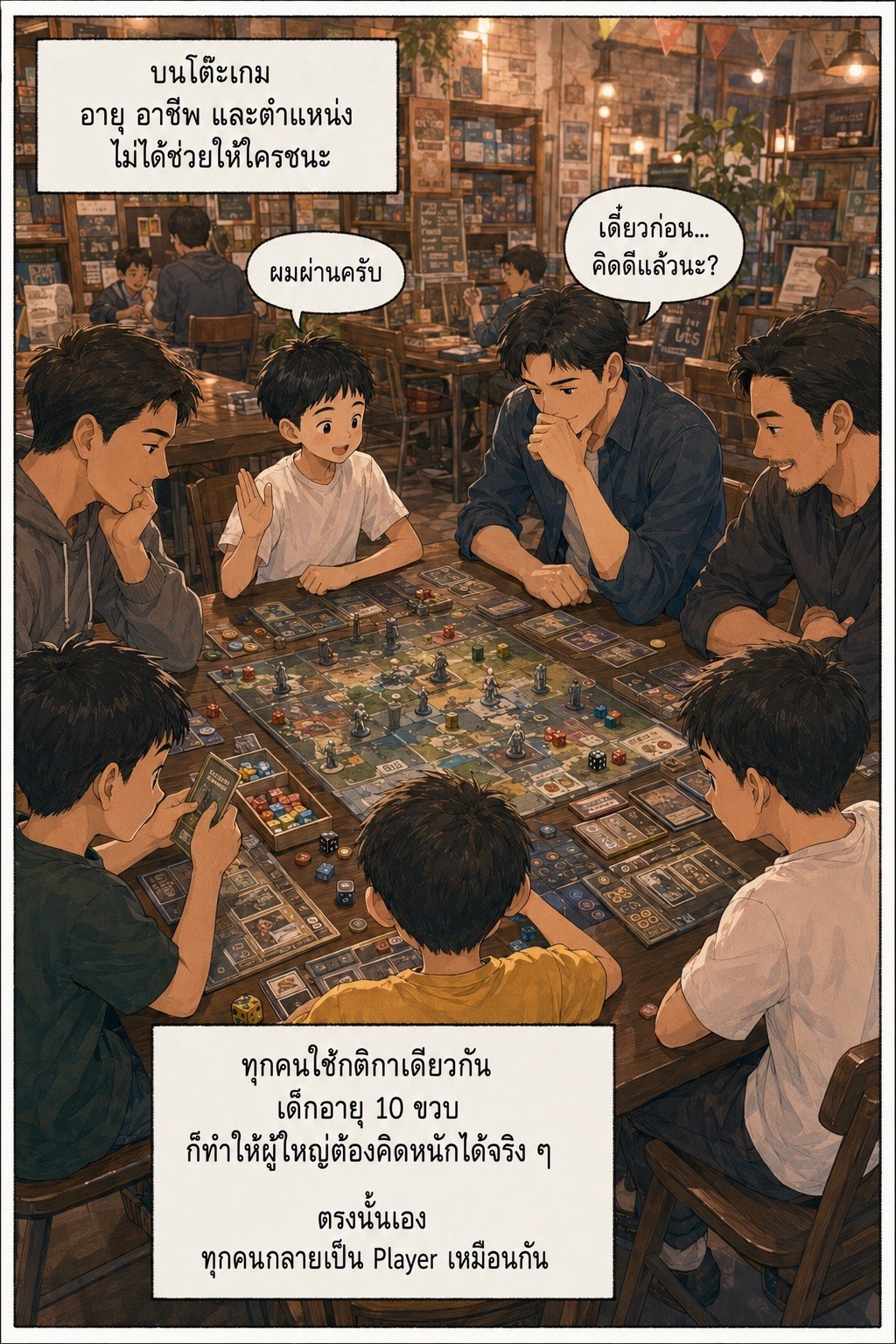 หน้าที่ 3 — ทุกคนเท่าเทียมกันบนกติกาเดียวกัน