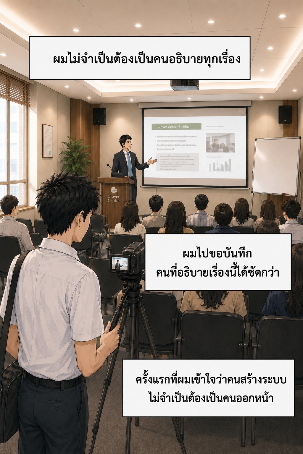 เรื่องเล่าจากโรงตีเหล็ก ตอนที่ 4 — สิ่งที่เดินทางแทนเรา — ช่องที่ 1