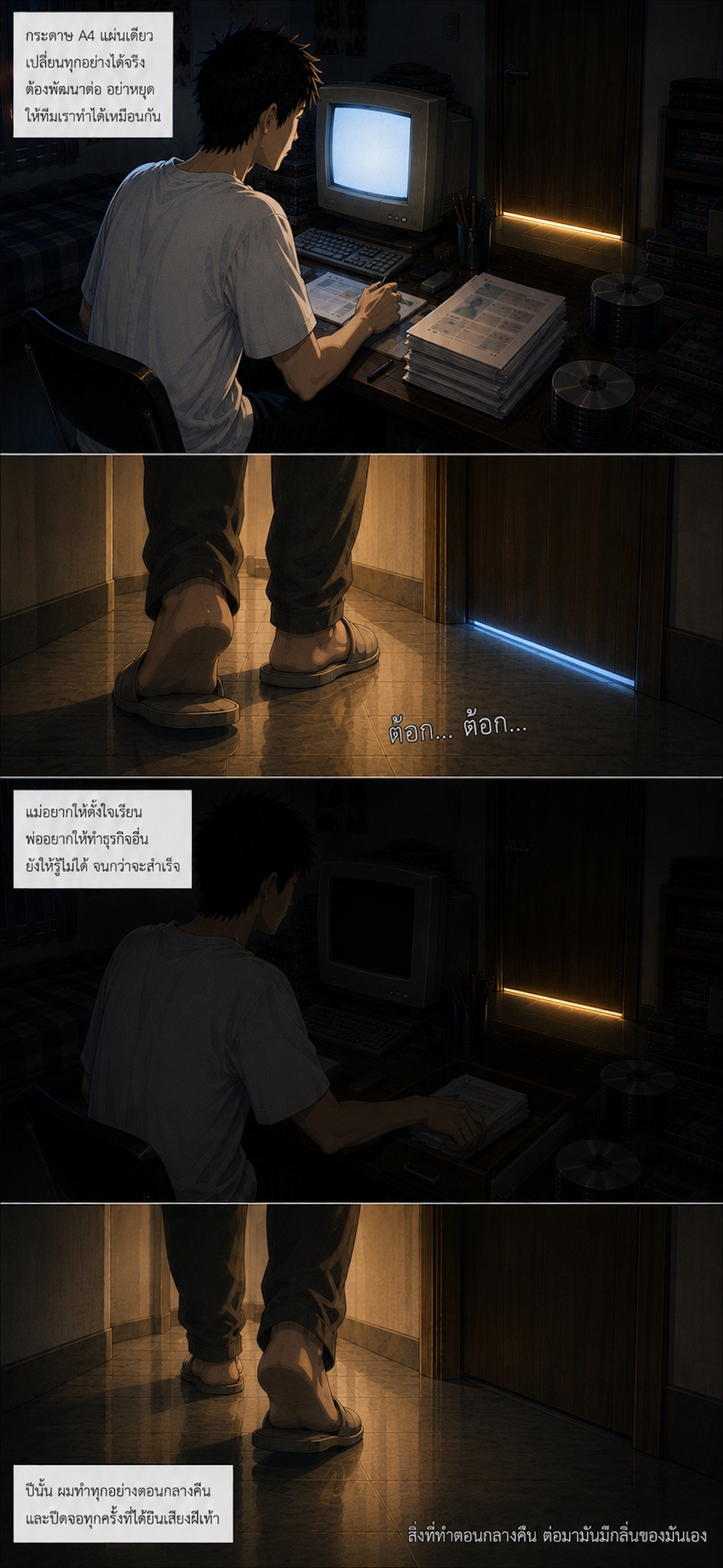 Version แรก ตอนที่ 3 — ของที่กลับมาพร้อมรอยใช้
