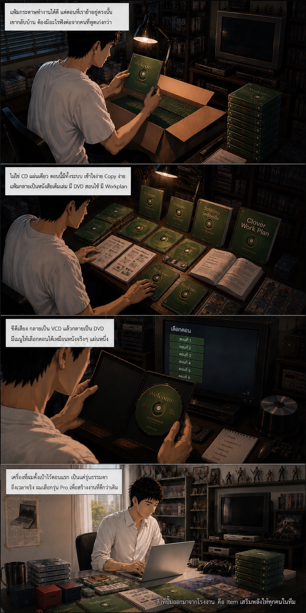 Version แรก ตอนที่ 6 — ชุดเริ่มต้นของผู้เล่นใหม่