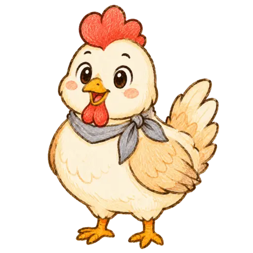 ไก่เป็น ๆ เครื่องประดับสีเงิน